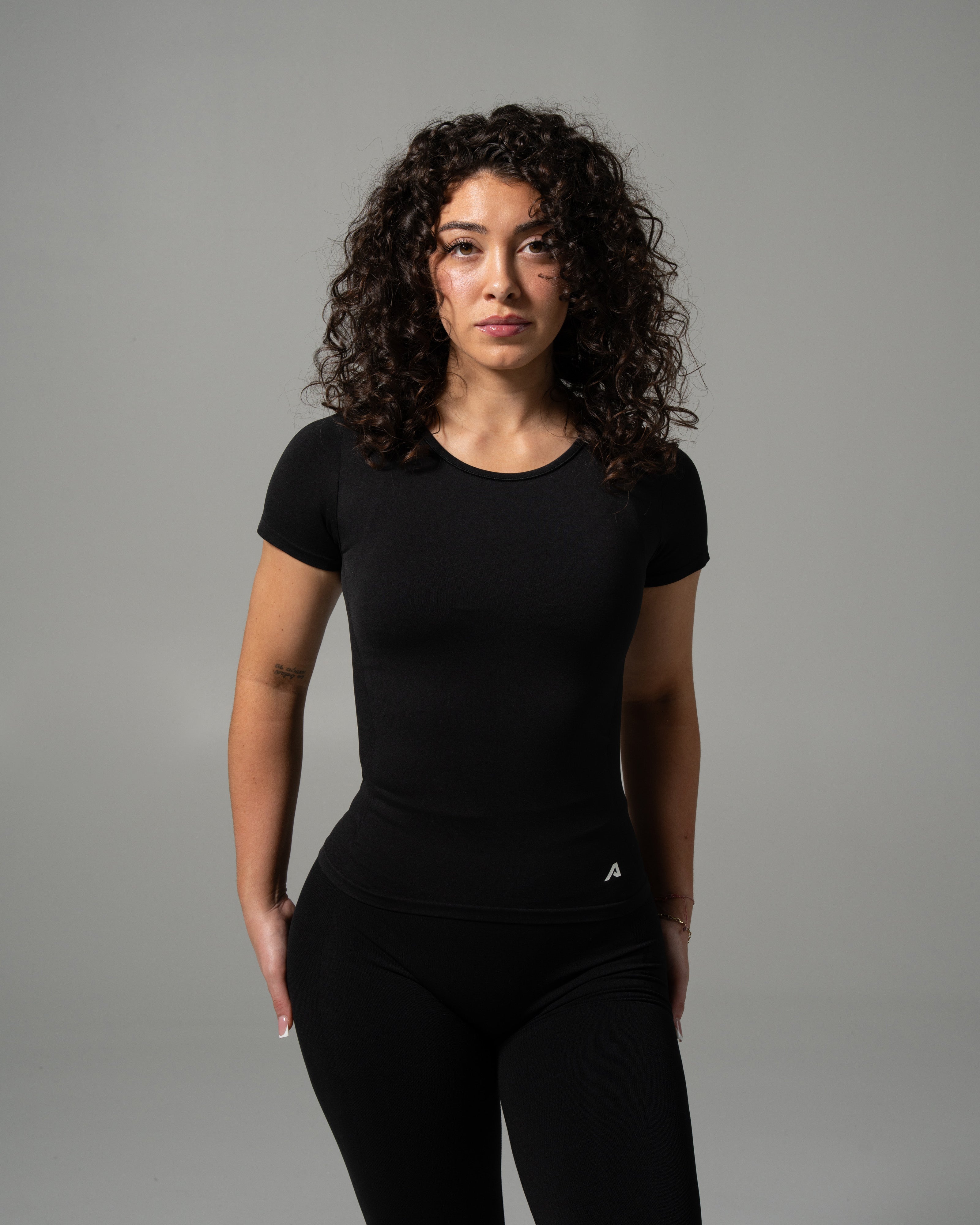 Glass Tee - Black